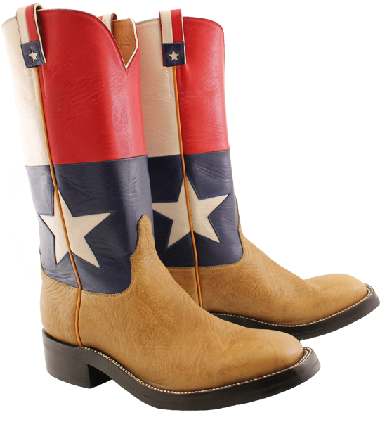 Texas Cowboy Boots Png (541x600), Png Download