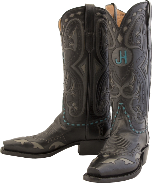 Ladies Cowboy Boots - Elizabeth Hawley (582x700), Png Download