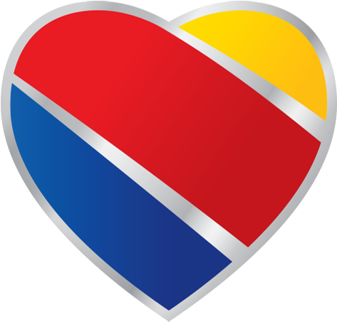 Southwest Airlines Logo - Transparent Southwest Logo (1200x826), Png Download