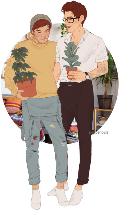 Louis' Heart Races A Million Miles A Minute - Harry Styles (450x750), Png Download