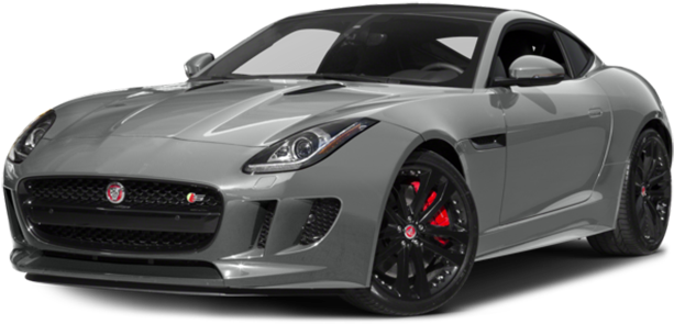 2017 Jaguar F-type Silver - 2018 Porsche 911 Graphite Blue (640x352), Png Download