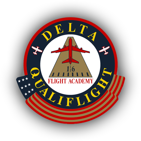 Delta Qualiflight - Delta Qualiflight Logo (644x633), Png Download