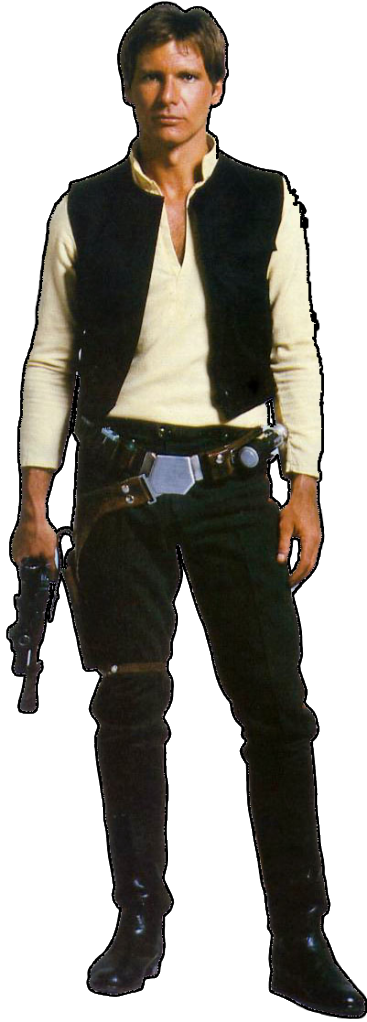 Png Han Solo - Han Solo Costume Ideas (367x1022), Png Download
