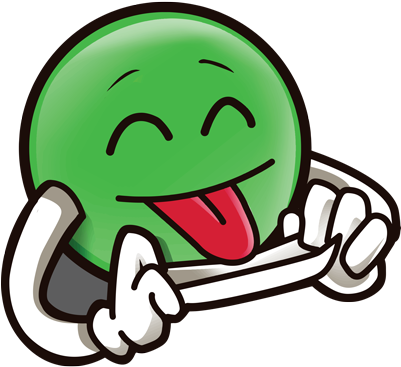 Weed Emoji Joint Lick - Animated Weed Emoji (400x400), Png Download