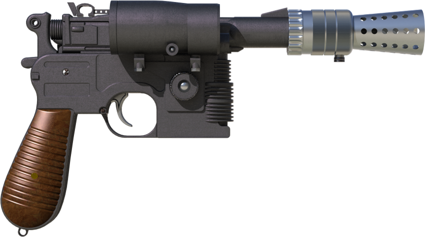 Star Wars - Battlefront Blasters Png (704x393), Png Download
