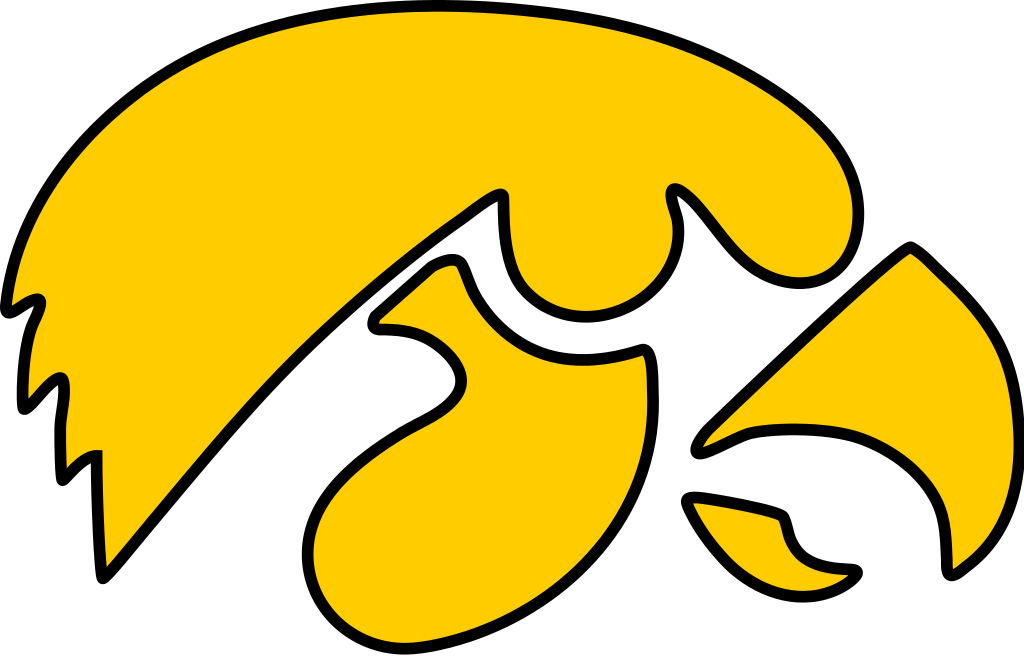 Live Auction - University Of Iowa Vector Logo (1000x641), Png Download