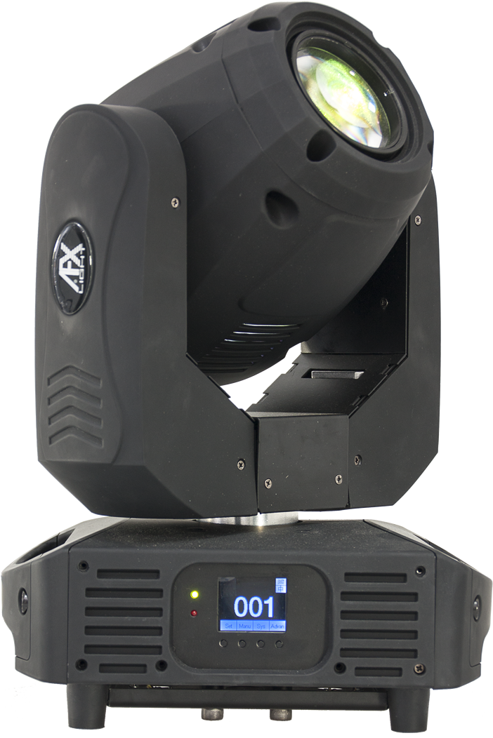 1r 100w Beam Moving Head, W/ Manual Focus, Dmx Beam1r - Lyre Afx Light - Beam1r (720x1095), Png Download