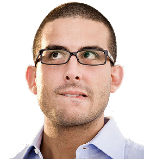 Thinking Man Png Free Download - 21st Century Guide To Bachelorhood: Lessons Learned (600x663), Png Download