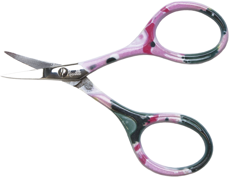 Nirvana Needle Arts Scissors - Colorful Handle (assorted (1000x600), Png Download