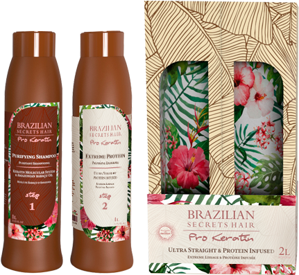 The Kms Molecules Are Responsible For Injecting These - 2 X 1000 Ml - Kit Lissage Brésilien ( Shampoing & (443x532), Png Download