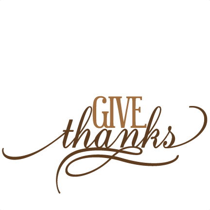 Give Thanks Png (432x432), Png Download