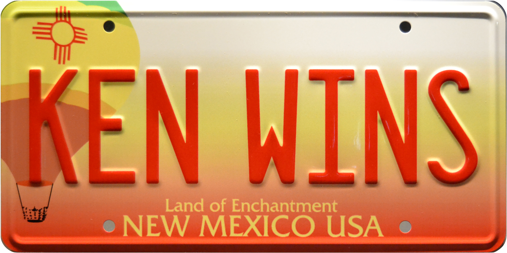 Ken Wins Prop Plate Movie Memorabilia From Breaking - Breaking Bad / Jesse Pinkman's Monte Carlo / The Capn (2048x1170), Png Download