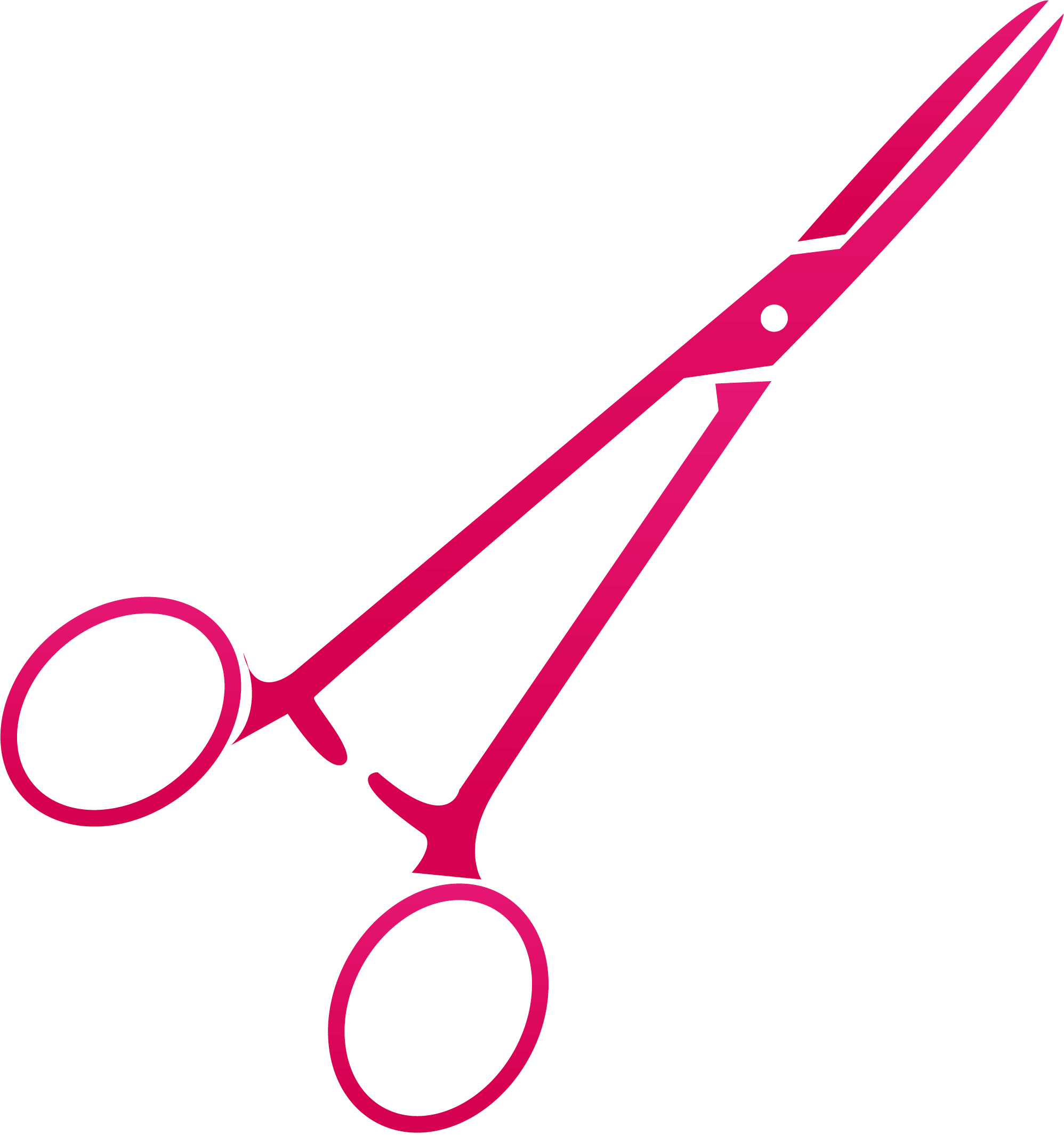 Scissors Drawing Surgery - Scissor Drawing Png (1996x2146), Png Download
