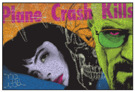 Frank Kozik For Jane - Breaking Bad Season 4 (450x600), Png Download