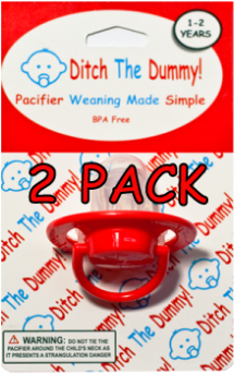 Ditch The Dummy 2pack Pacifier Weaning System Small - Art Paint (600x600), Png Download