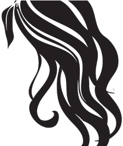 hair extensions clipart