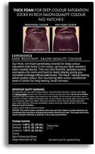 Back - John Frieda Precision Foam Colour Hair Dye, Dark Cool (185x300), Png Download