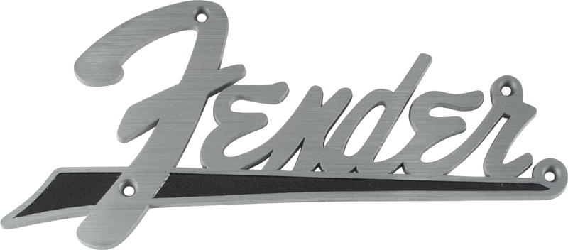 Fender, Flat Image - Fender 099-4095-000 Fender Flat Amplifier Logo (800x352), Png Download