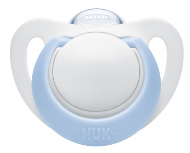 Genius Silicone Soother 2 Pack - Nuk Soother Latex Size White (370x370), Png Download