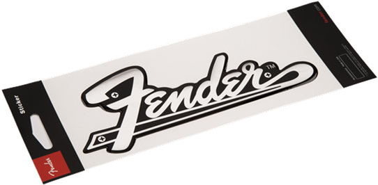 Fender Amp Logo 3d Sticker - Fender Case Logo Sticker (575x575), Png Download