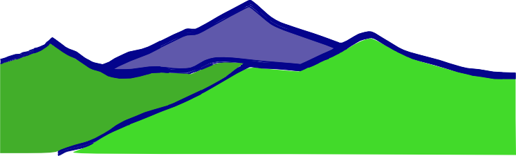Mountains Clipart - Mountain Clip Art (746x226), Png Download