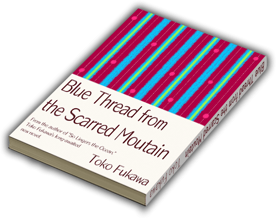 Blue Thread From The Scarred Mountain - Graphic Design (544x431), Png Download