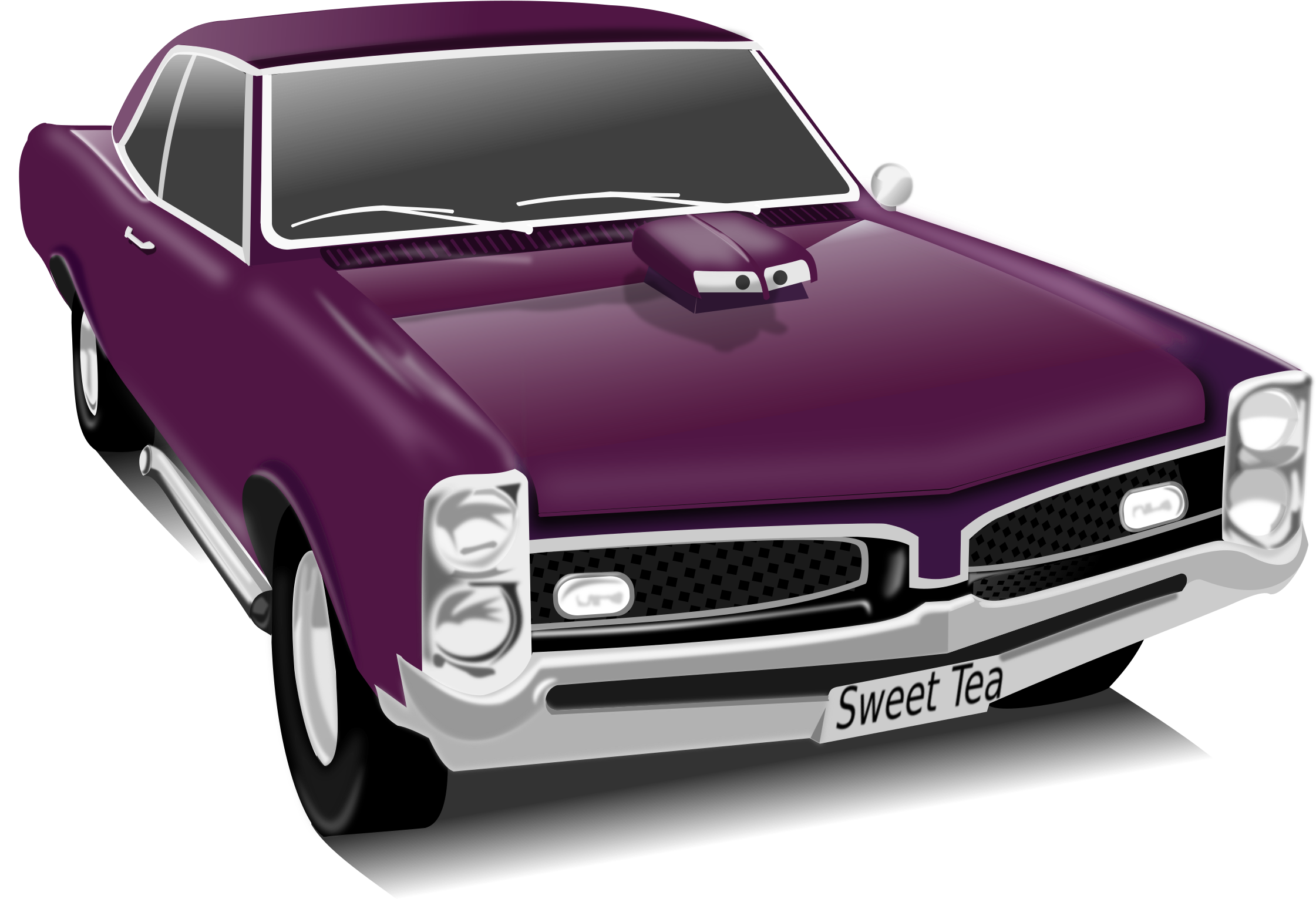 My Gto By Dashell Rober Pinterest Art - Muscle Cars Clip Art (2400x1628), Png Download