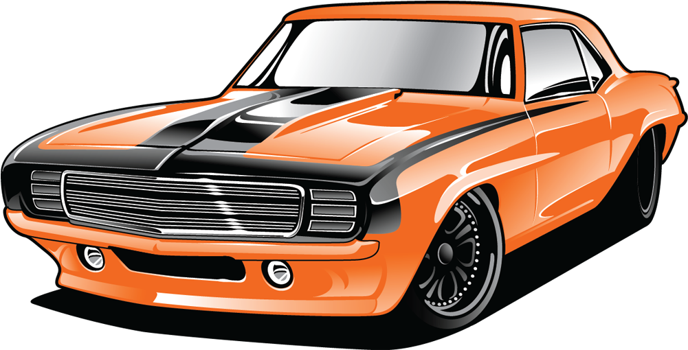 Car Clipart Firebird - Chevrolet Car Cartoon Png (1200x750), Png Download