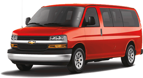 2013 Chevrolet Express Passenger Van Trabajo Seguridad - Van Express 2017 (482x295), Png Download