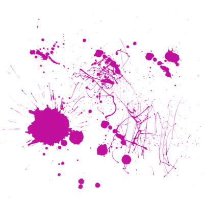Purple Ink Splat Png - Art Print: Orlov's Red, 24x32in. (400x387), Png Download