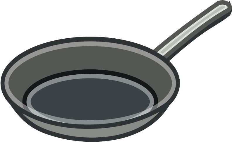 This Graphics Is A Tango Style Pan About Cooking, Food, - Frying Pan Clipart (800x800), Png Download