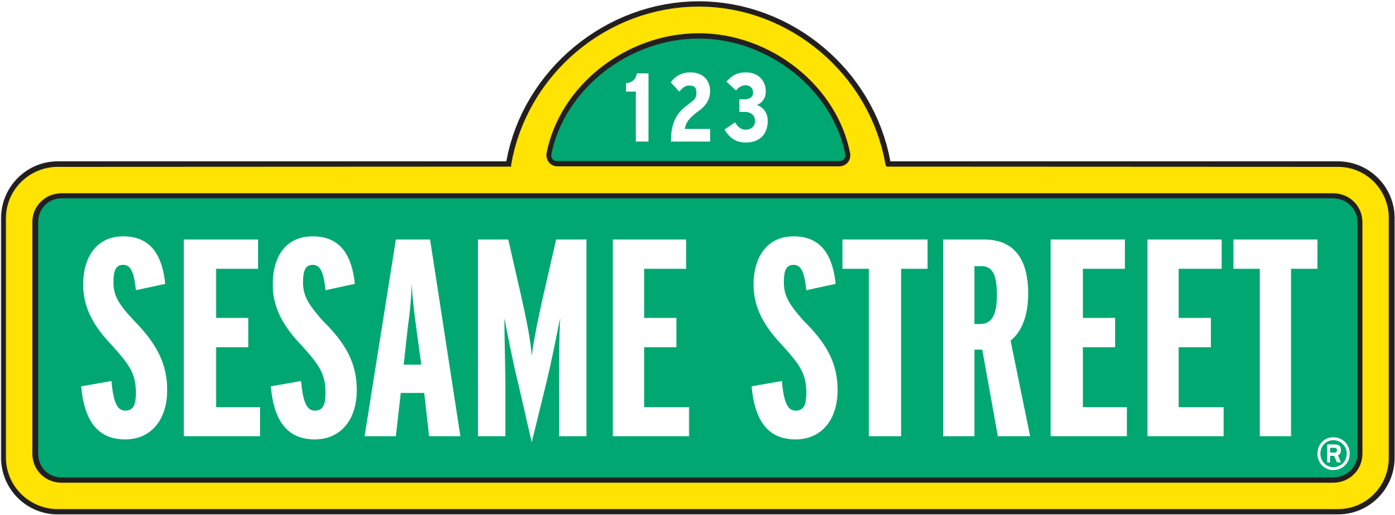 Sesame Street Logo - Sesame St Logo Png (2000x756), Png Download