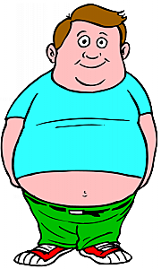 South Dakota Buckle Of The Northern Plains' Fat Belt - Fat Man Clip Art (180x300), Png Download