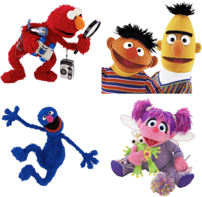 Bert And Ernie (400x400), Png Download