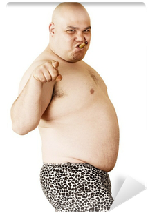 Ugly Man In Underwear (400x400), Png Download