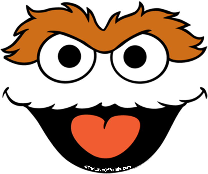 Oscar The Grouch Clipart At Getdrawings - Oscar The Grouch Eyes (400x400), Png Download