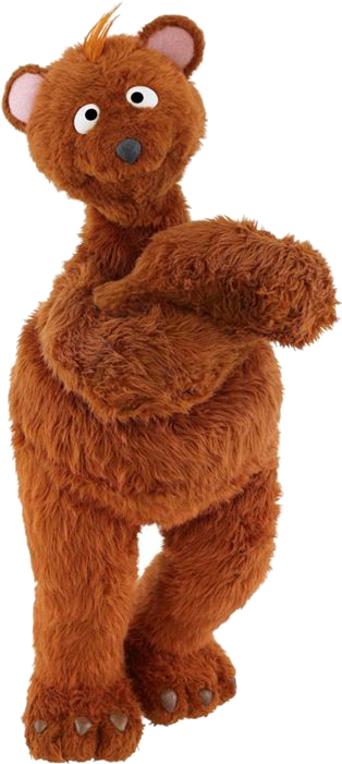 Baby Bear - Baby Bear From Sesame Street (354x720), Png Download