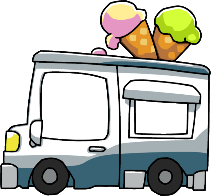 Ice Cream Truck Png (724x673), Png Download