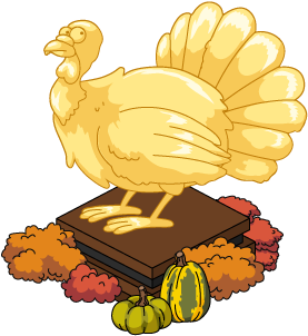 Fg Turkey Butter Carving - Illustration (460x460), Png Download