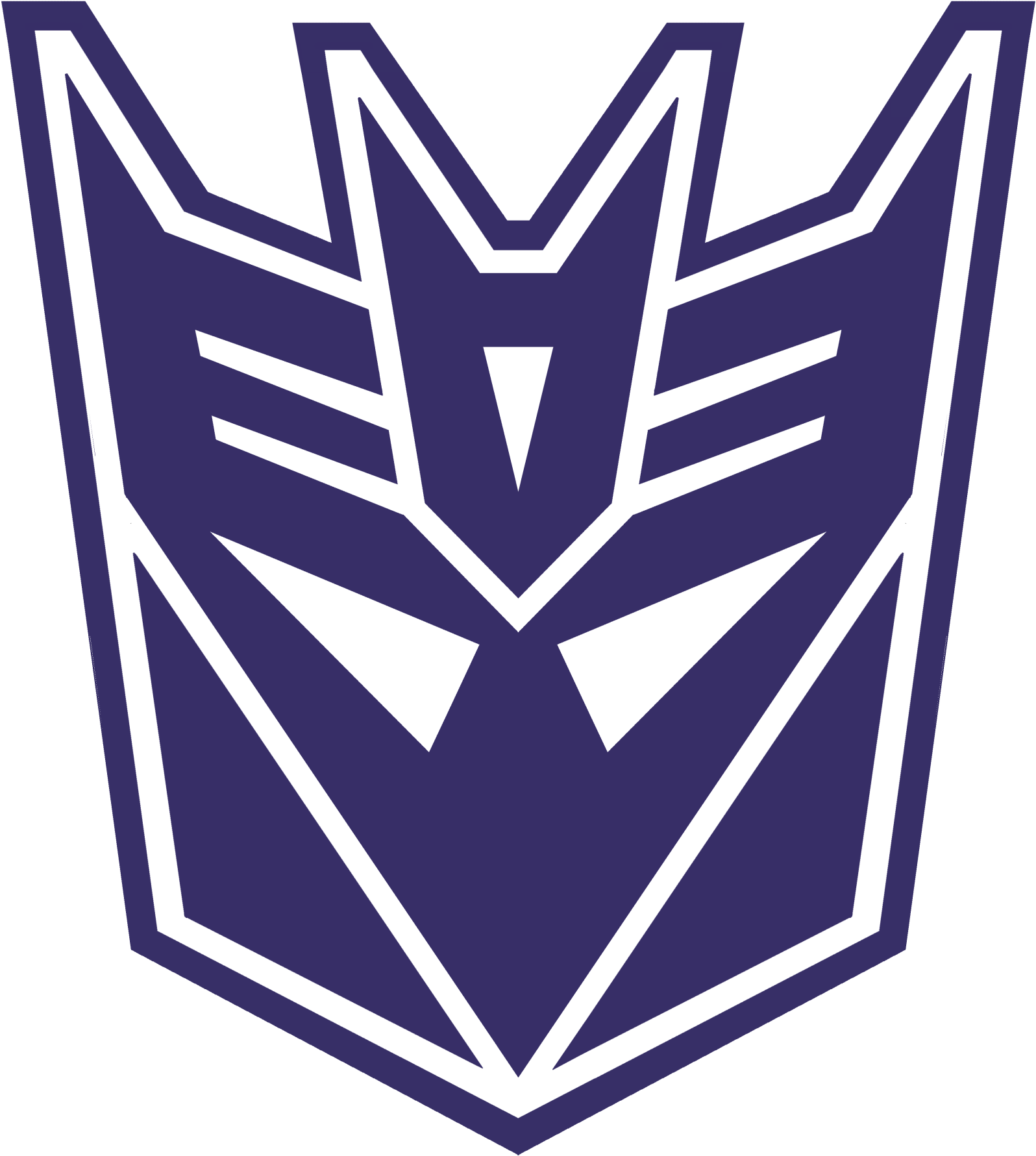 Decepticon Logo - Transformers Prime Decepticon Logo (1818x2048), Png Download