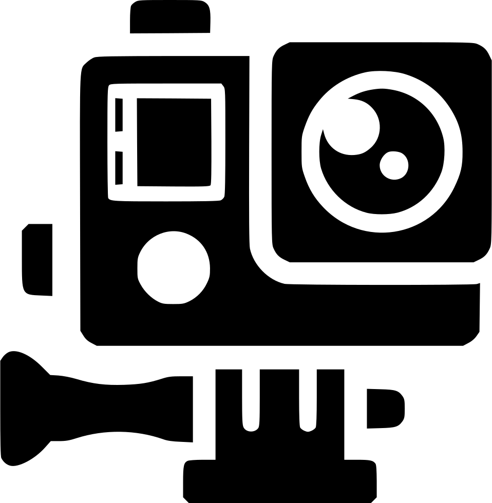 Gopro Camera Video Extreme - Gopro Icon Png (958x980), Png Download