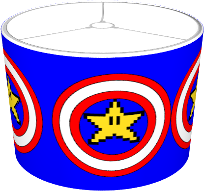 Captain Mario - Emblem (674x516), Png Download