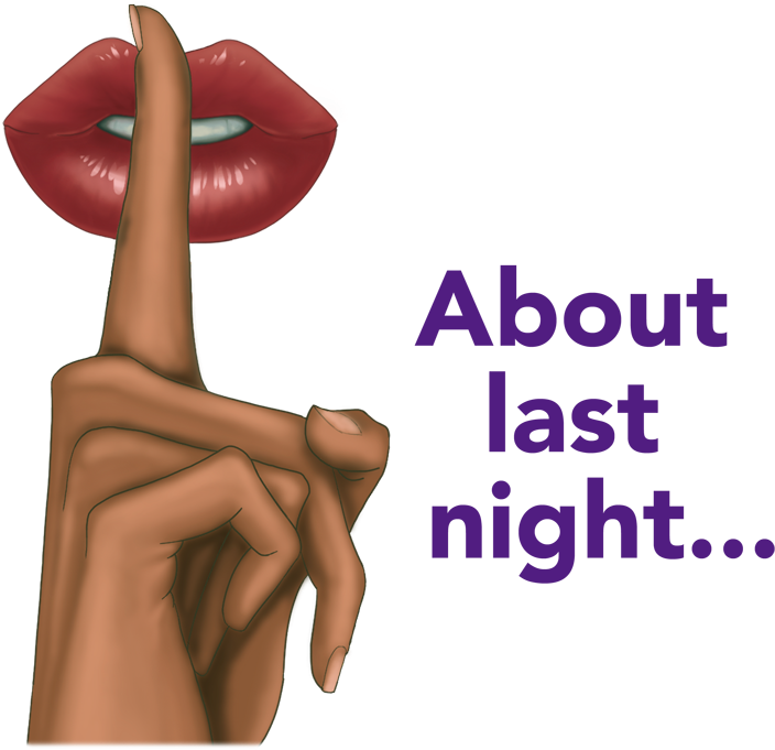 Shh (735x1102), Png Download