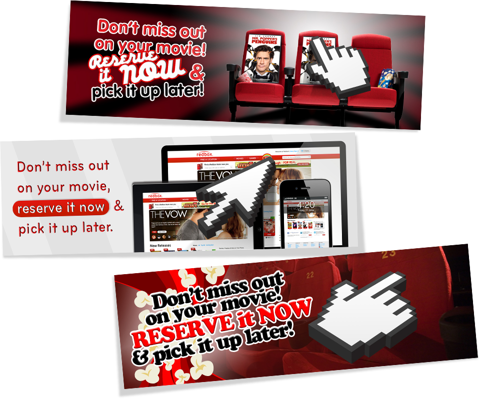 The Movie Rental Giant Needed A Few Web Banners For - Mr Popper's Penguins 2011 (960x799), Png Download