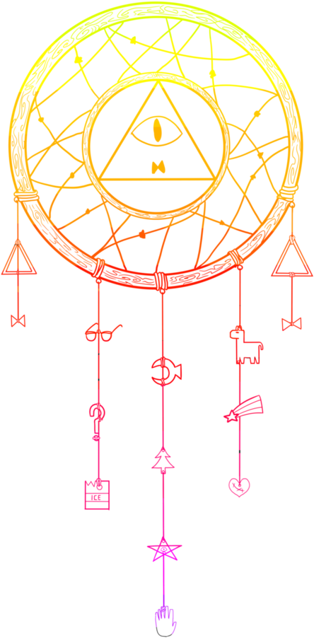 Cipher Dreamcatcher By Sleepywolf0 - Dipper Pines Tattoos (794x1006), Png Download