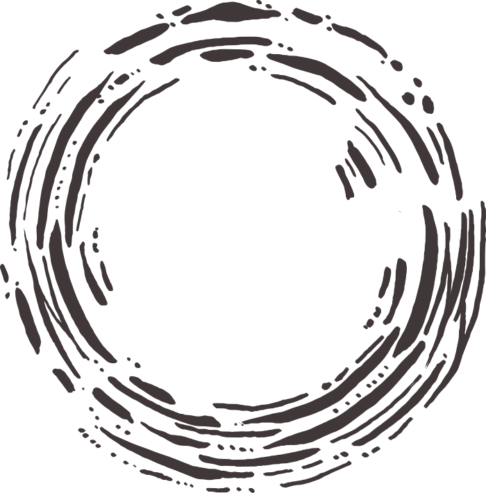 Technology And Content Marketing - Black Swirl Circle Png (700x710), Png Download