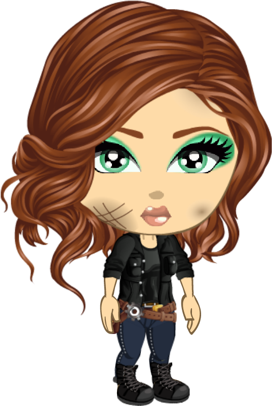 Maggie Greene - Cartoon (600x800), Png Download