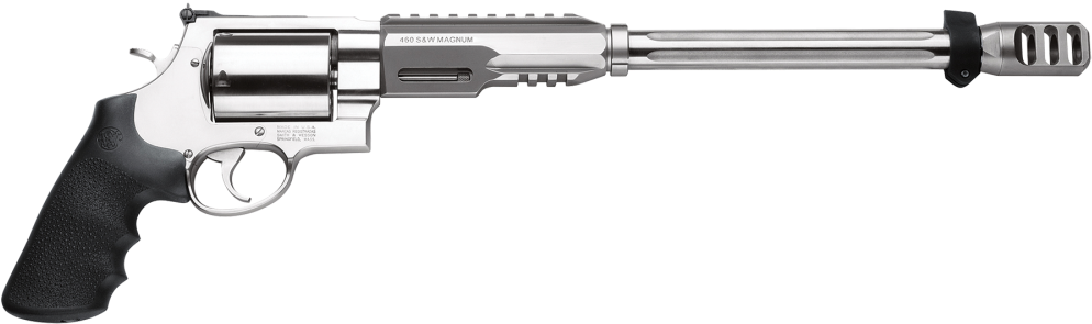 Smith & Wesson 460 - 460 S&w Magnum Revolver (1000x1194), Png Download