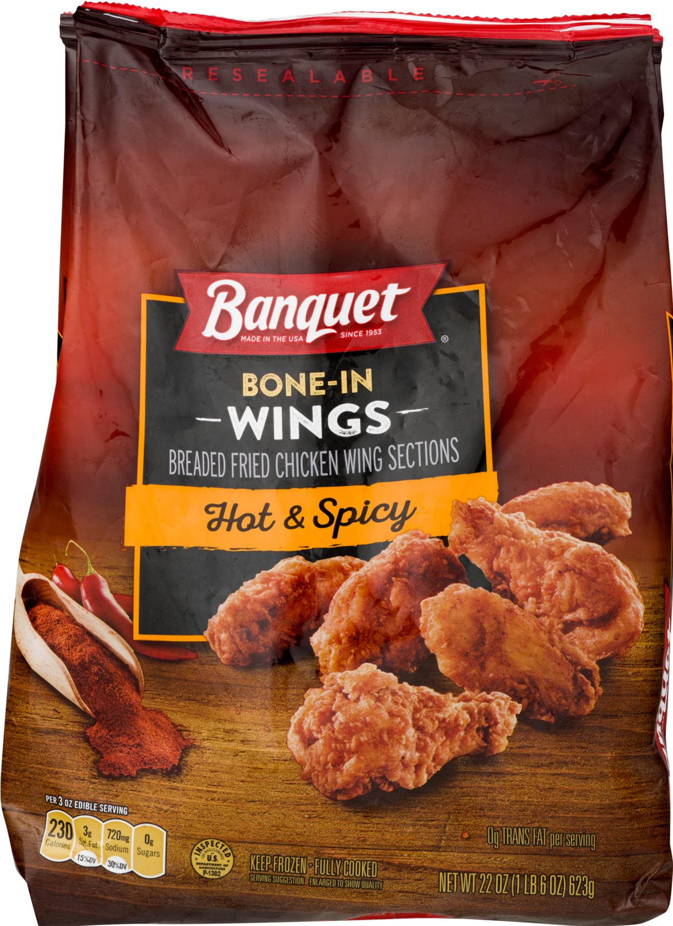 Banquet Crispy Chicken Hot And Spicy (1800x1800), Png Download