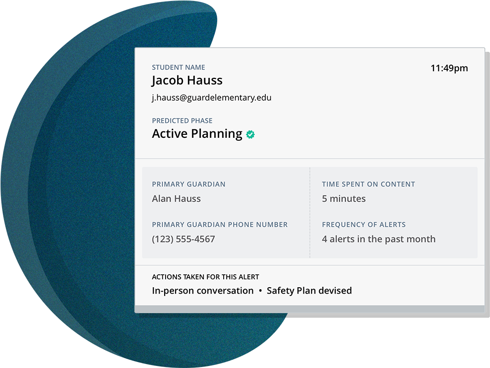 Alert Example - Circle (1000x741), Png Download